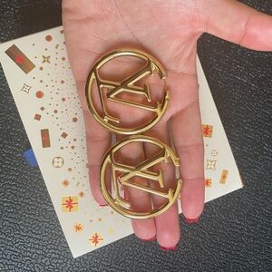 Louis Vuitton Louise Hoop GM earrings